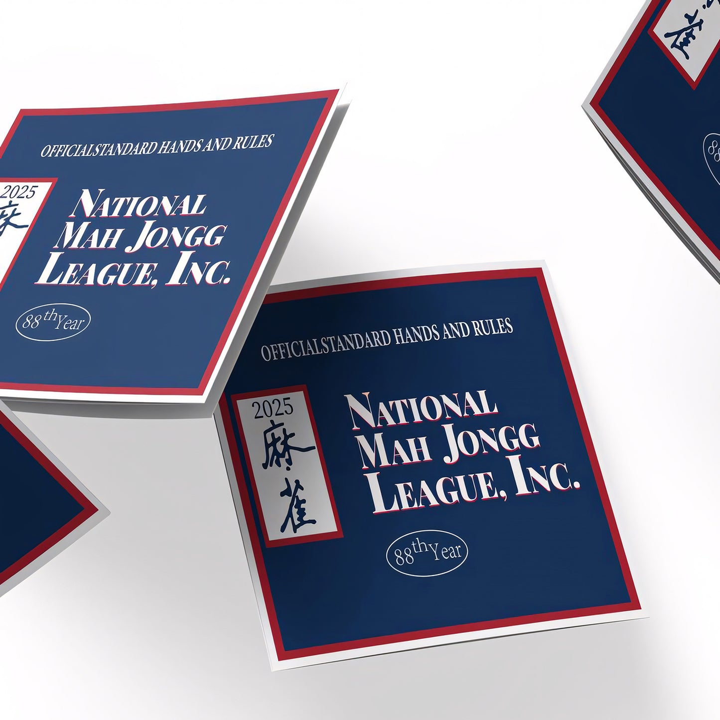 2025 Mahjong Cards 4PCS