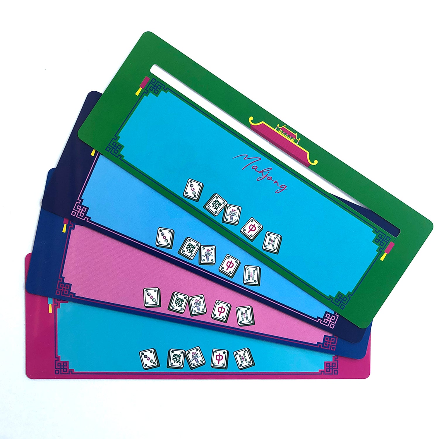 Mahjong Card Guide and Line Finder (4pc)