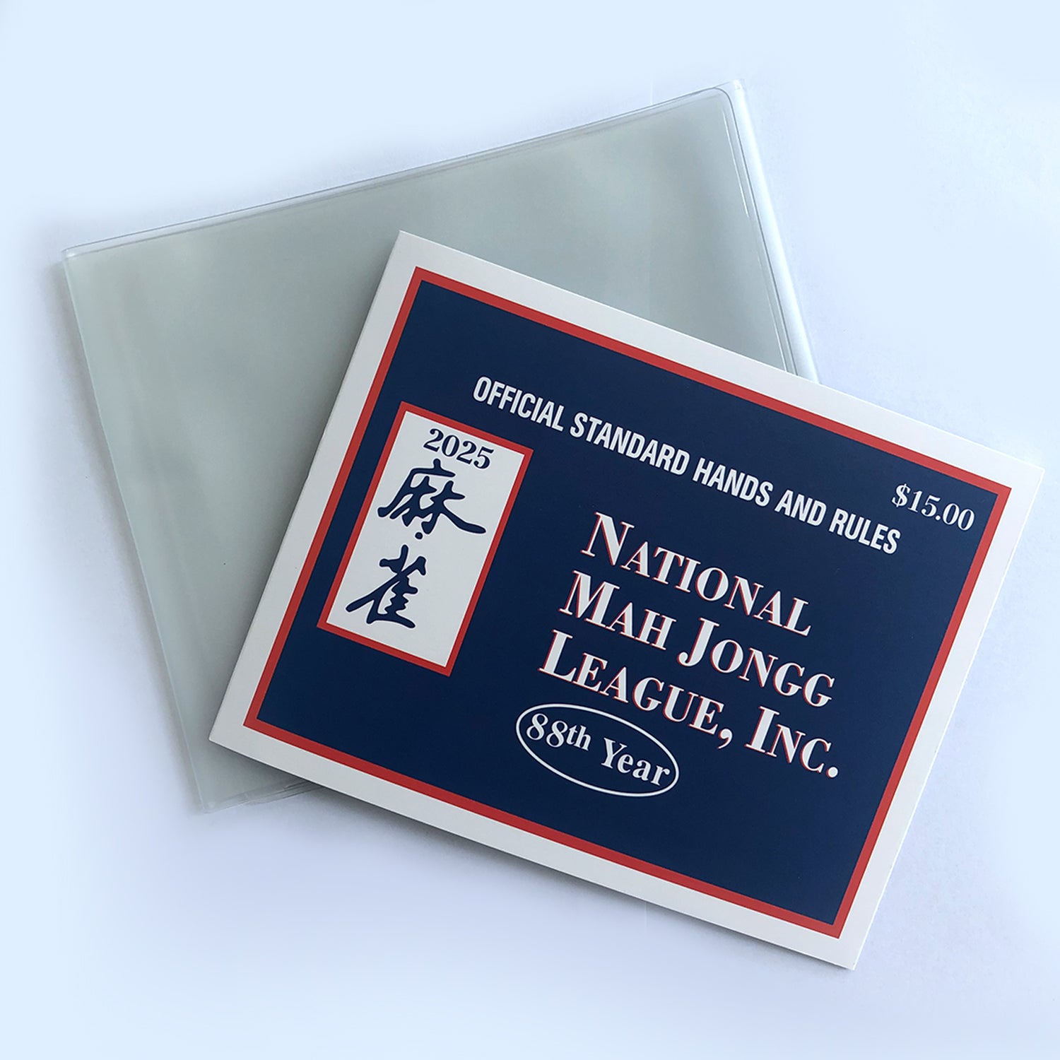 2025 National Mahjong League Cards and Mahjong Card Holder
