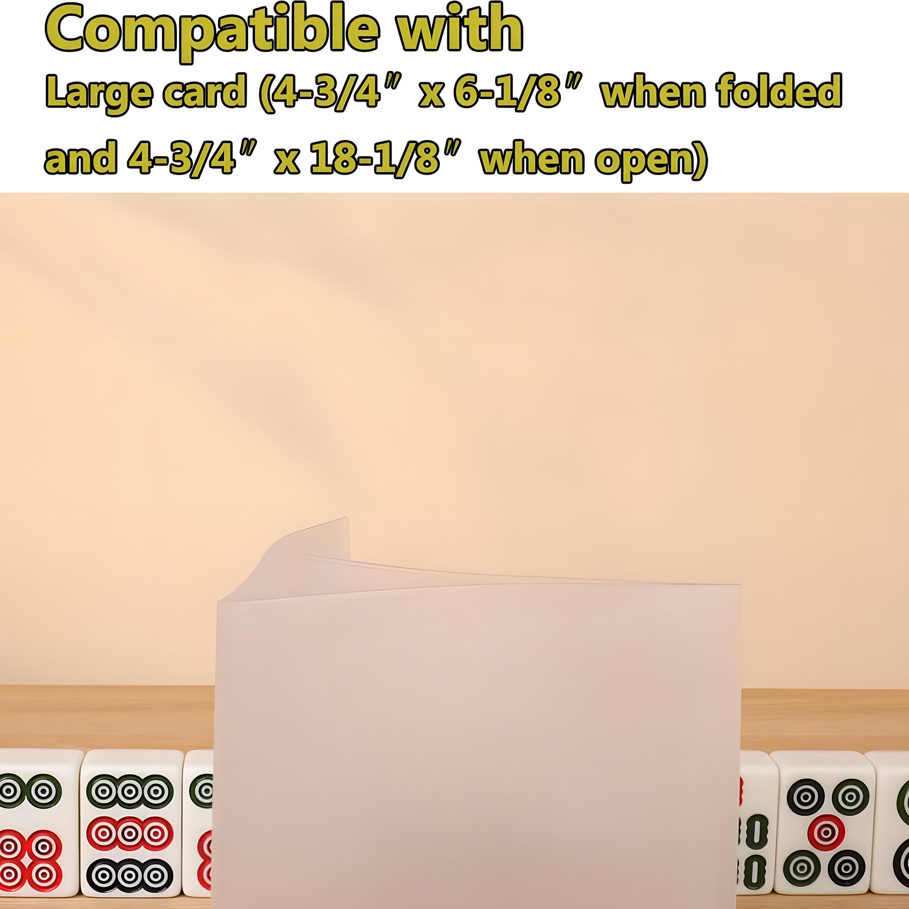 Mahjong Card Holder(4PCS)